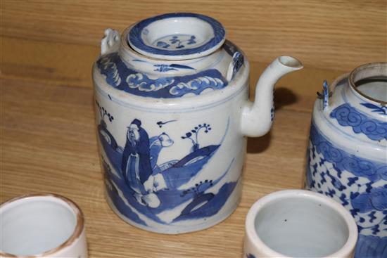 A collection of mixed Chinese and Japanese vases